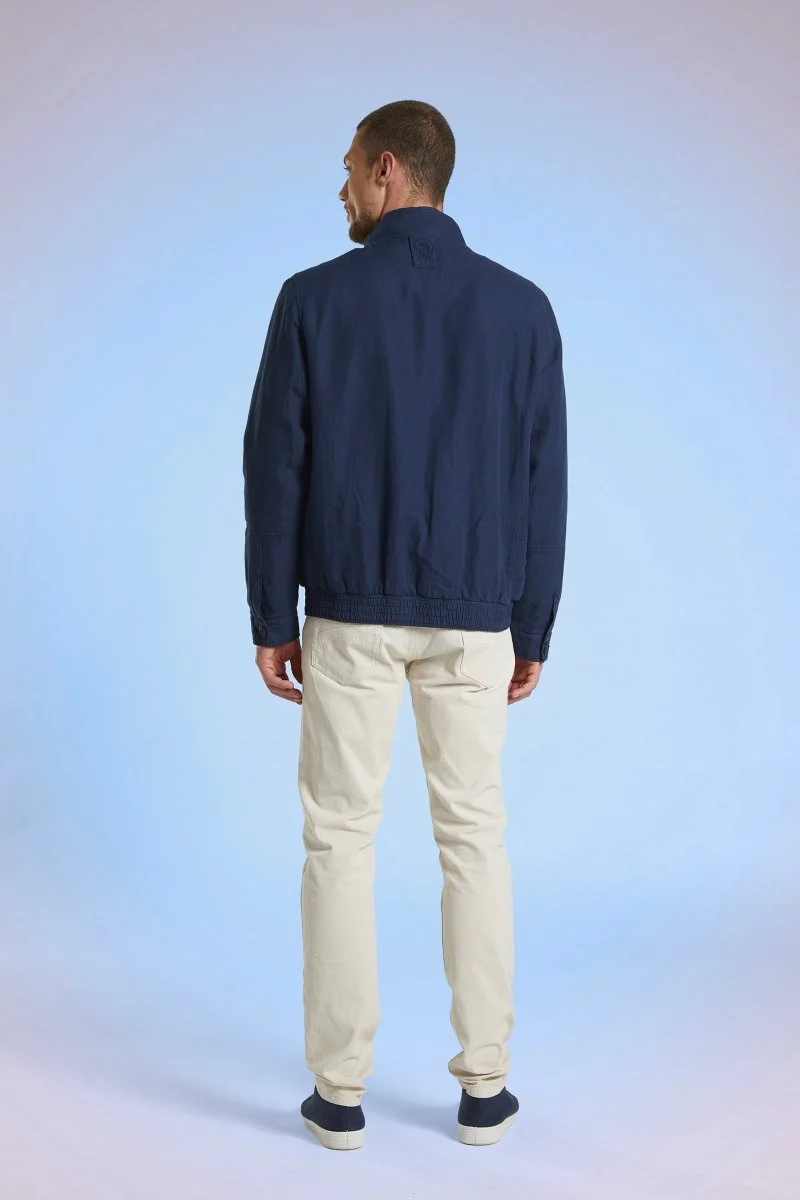 Blouson court en coton/lin BARCELONE - Image 6
