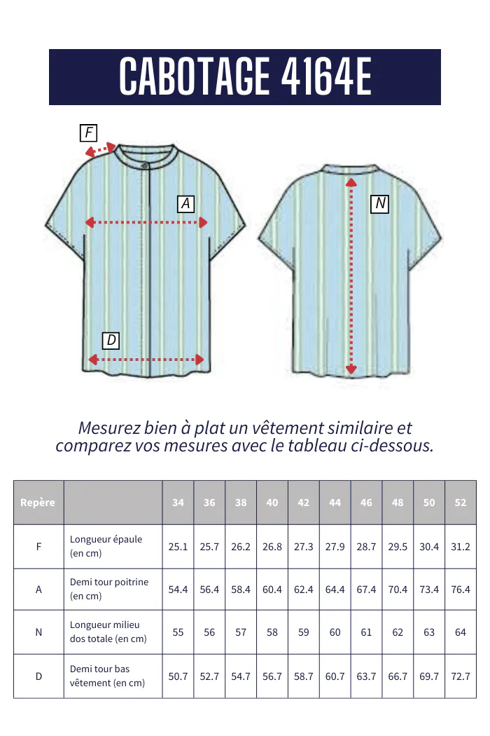 Chemise avec boutons cachés CABOTAGE - Image 5