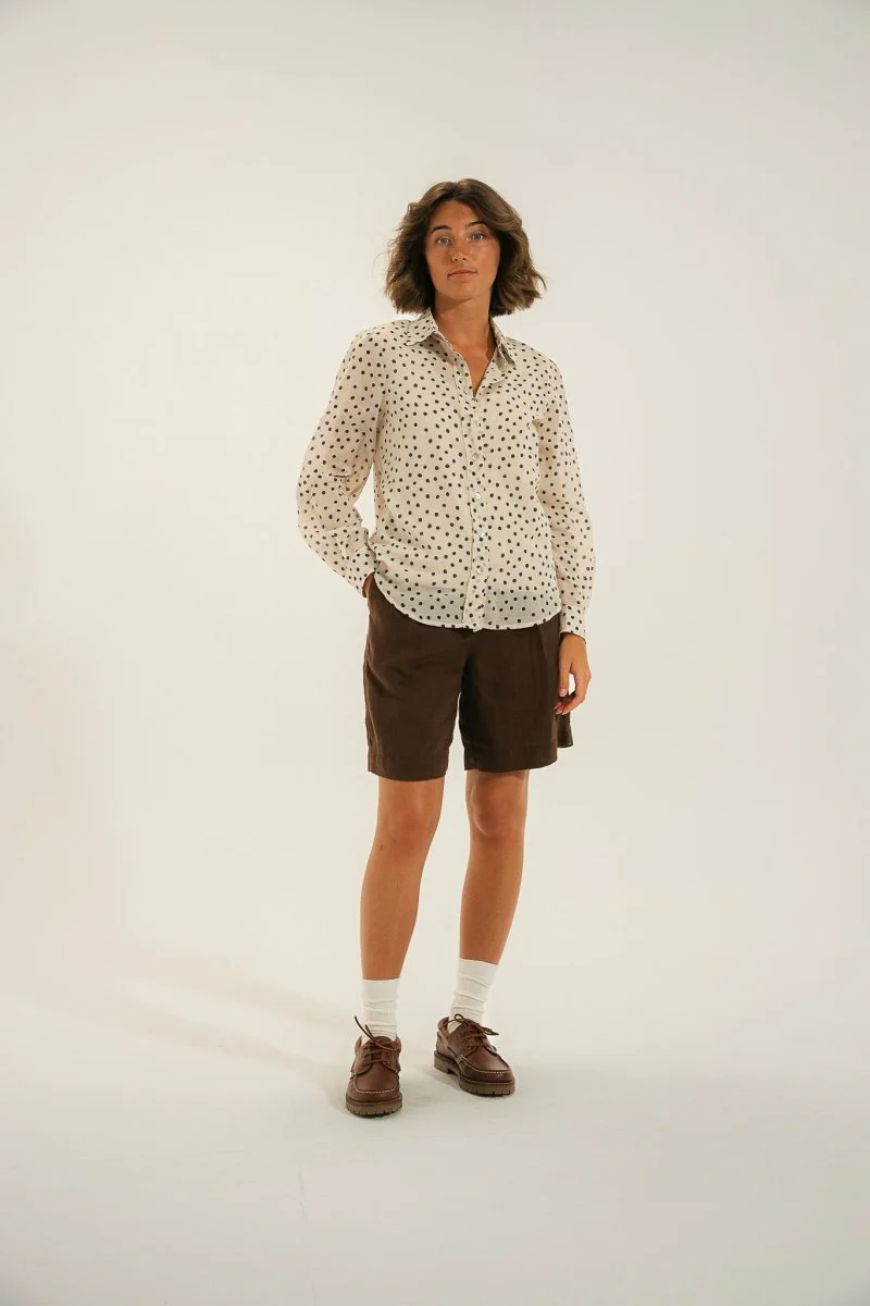 Chemise à pois CADRAN