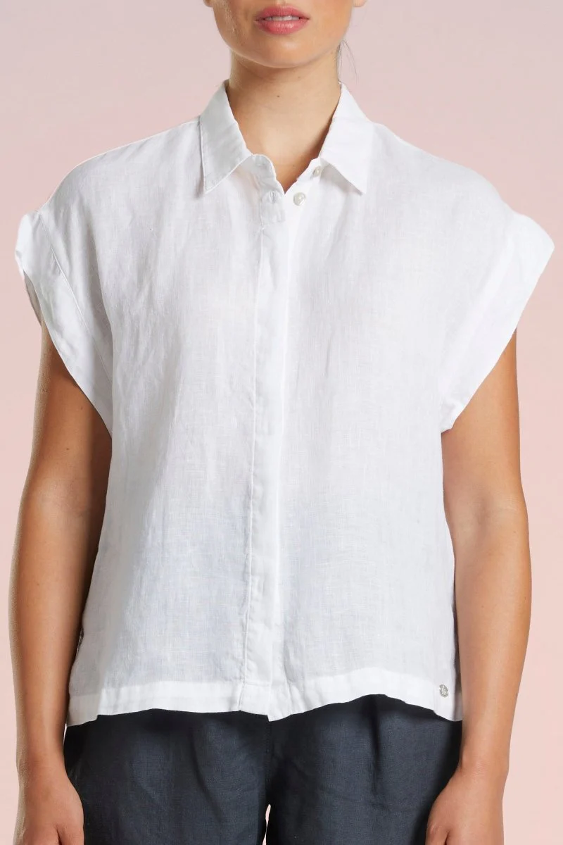 Chemise sans manches lin CALA - Image 3