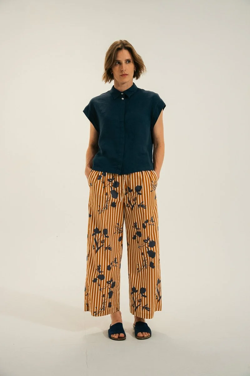Chemise sans manches en lin CALA - Image 3