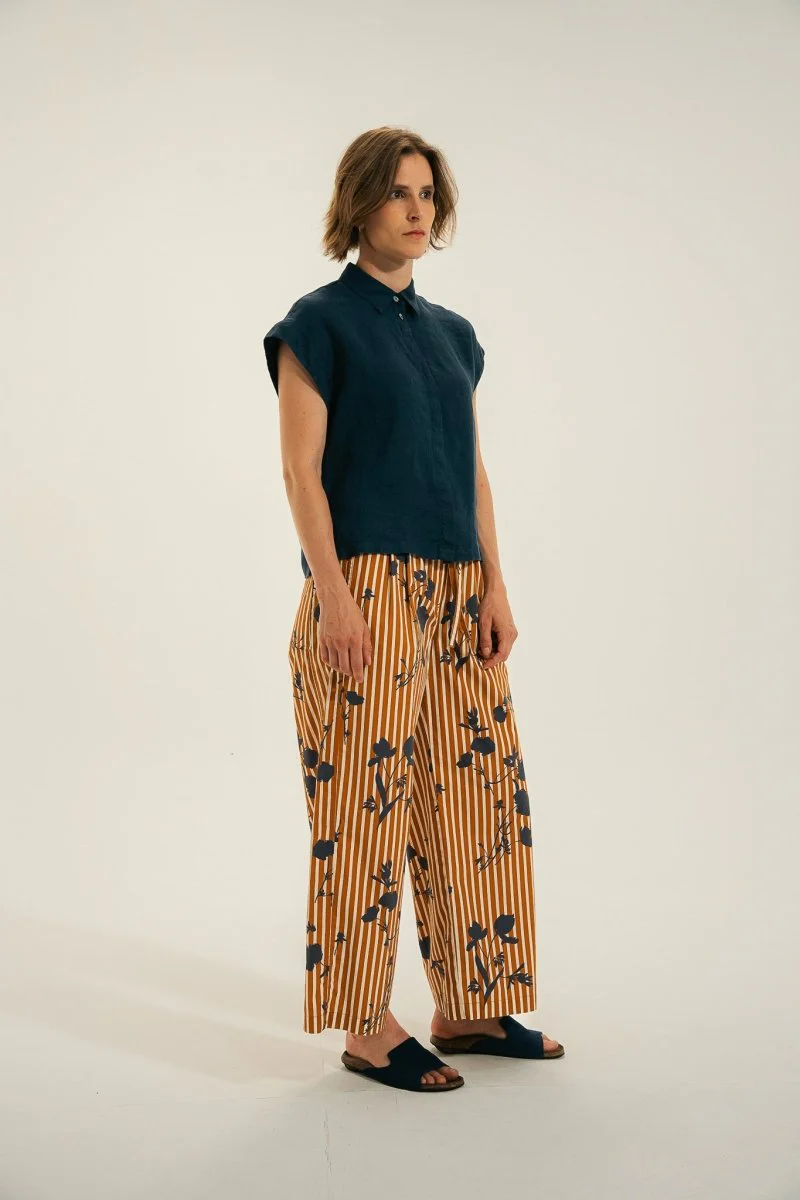 Chemise sans manches en lin CALA - Image 4