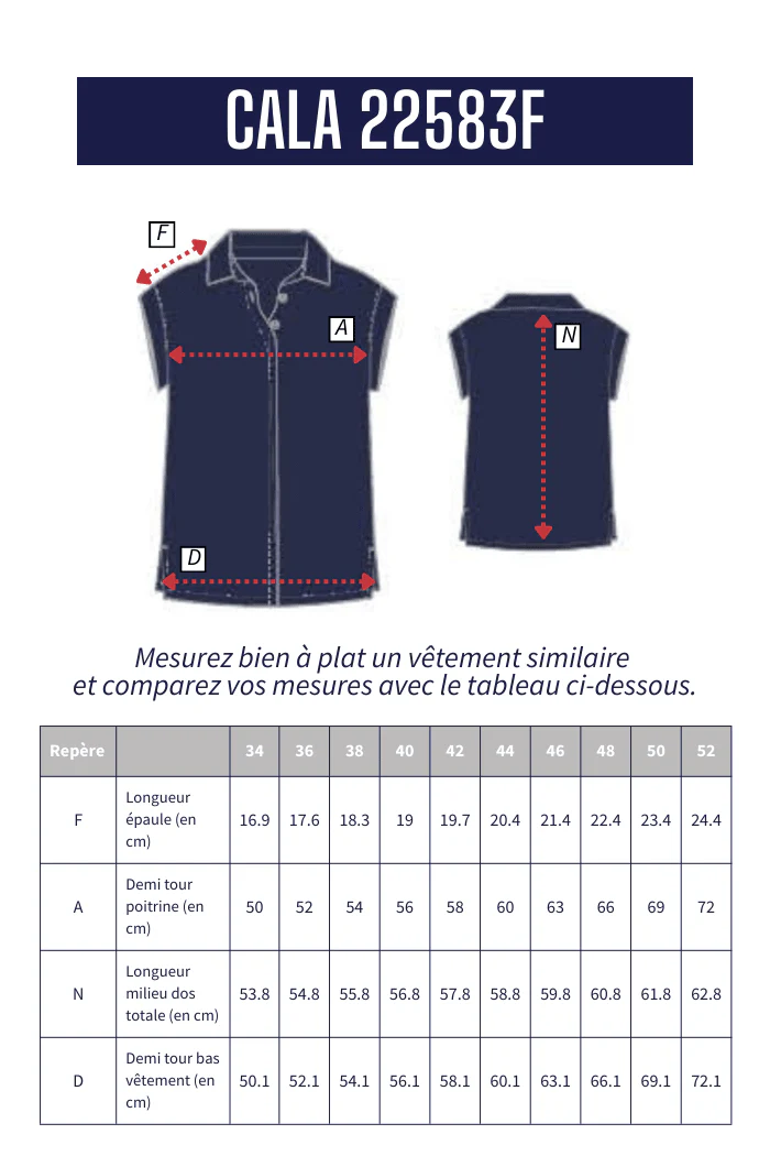 Chemise sans manches en lin CALA - Image 6