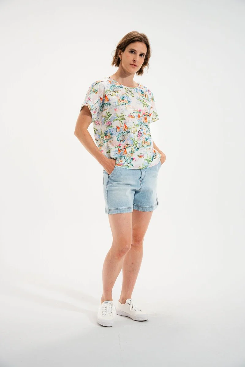 Chemise boutonnée dos CALVI - Image 3