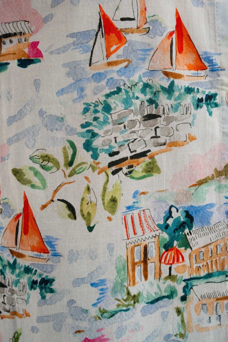 Chemise boutonnée dos CALVI - Image 4