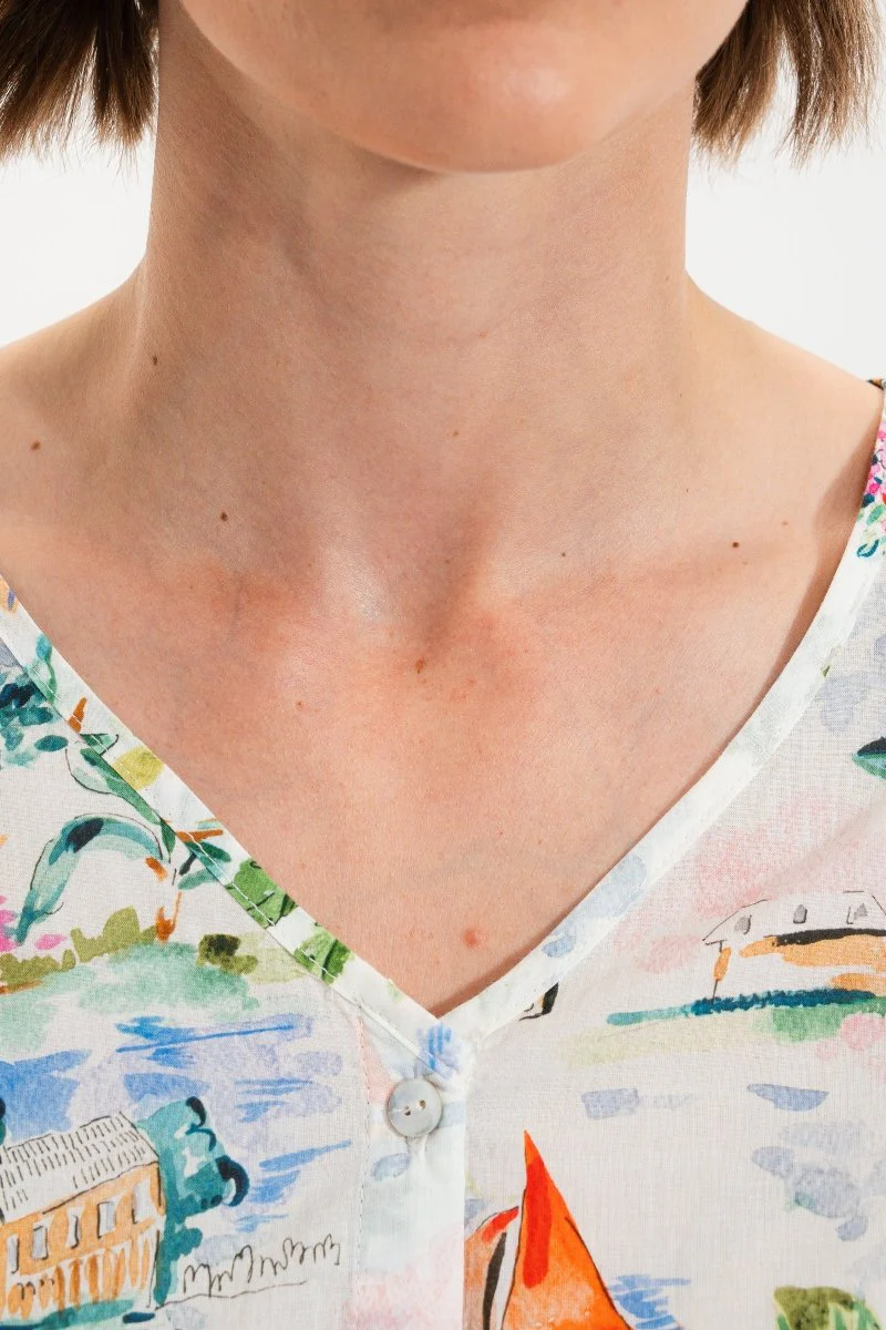 Chemise boutonnée dos CALVI - Image 6
