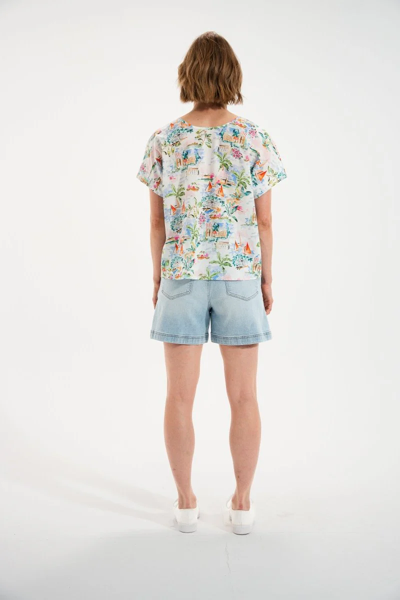Chemise boutonnée dos CALVI - Image 7