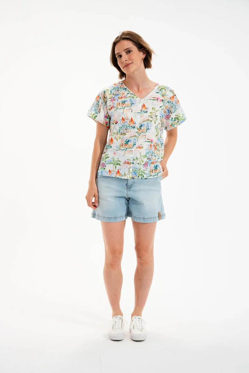 Chemise boutonnée dos CALVI - Image 8