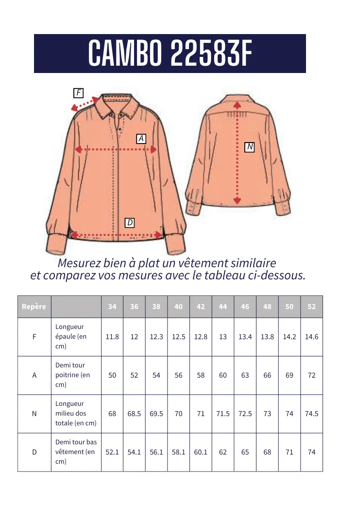 Chemise en lin léger CAMBO - Image 7
