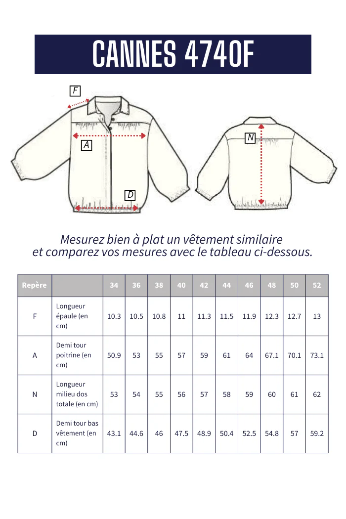 Chemise avec bas élastiqué CANNES - Image 7