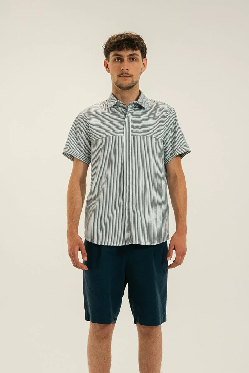 Chemise découpes graphiques CANTO - Image 5