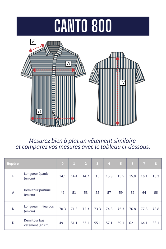 Chemise découpes graphiques CANTO - Image 8