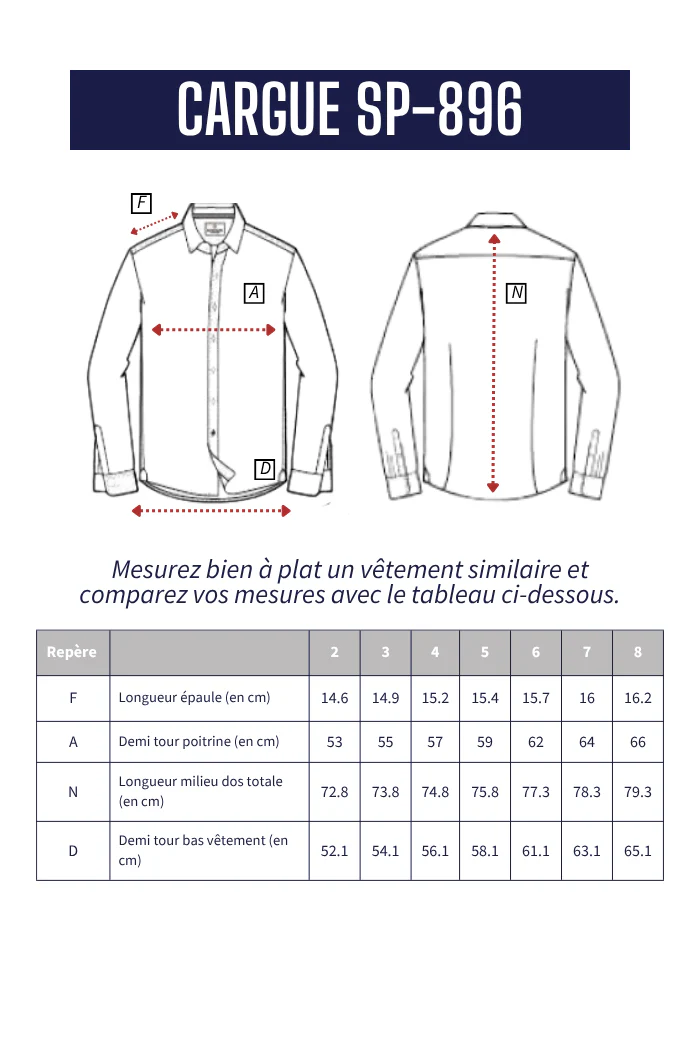 Chemise en popeline CARGUE - Image 8