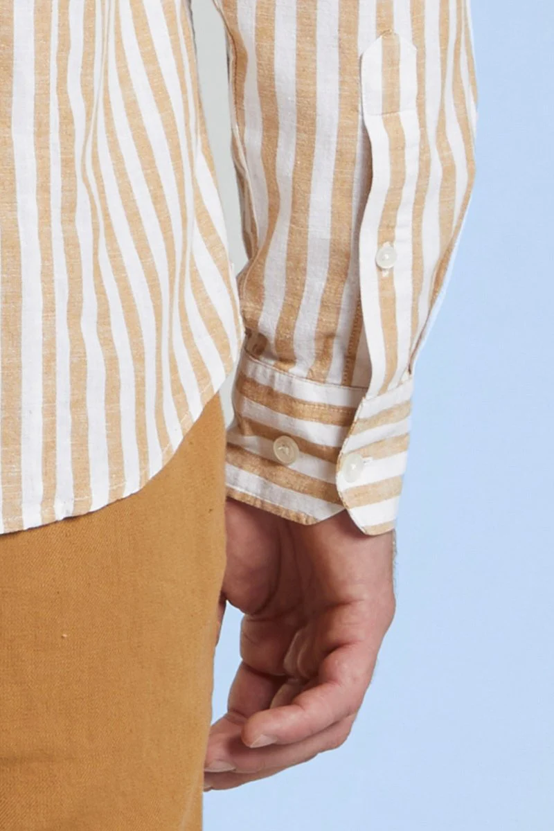Chemise larges rayures CARGUE - Image 4