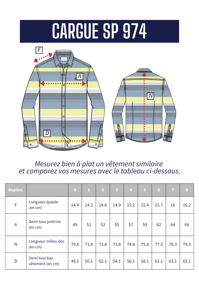 Chemise rayée CARGUE - Image 8