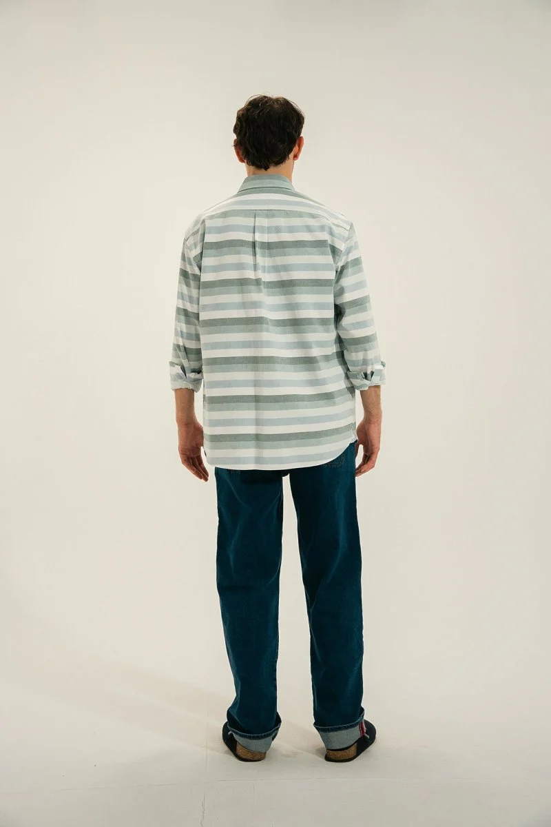 Chemise larges rayures COPILO - Image 4