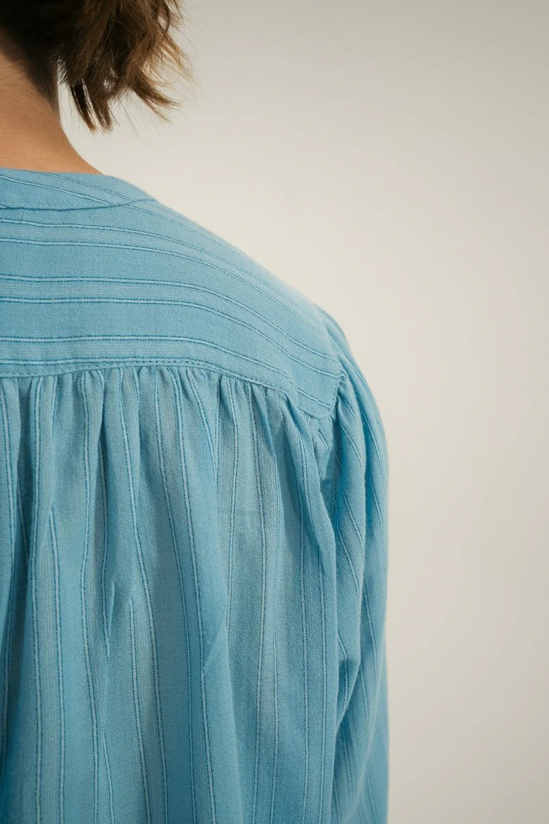 Chemise en crêpe de coton CORAIL - Image 5