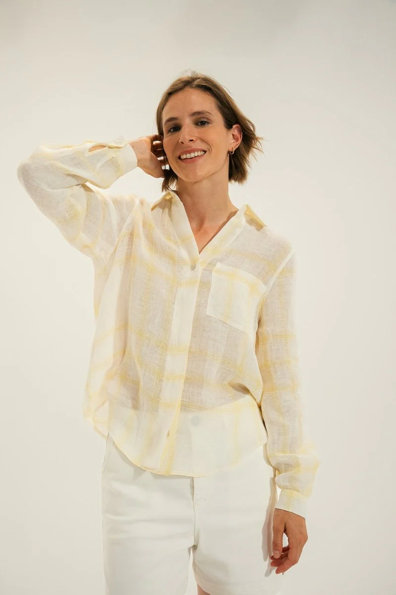 Chemise à carreaux CYCLADE