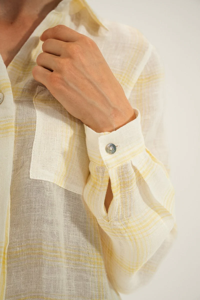 Chemise à carreaux CYCLADE - Image 6