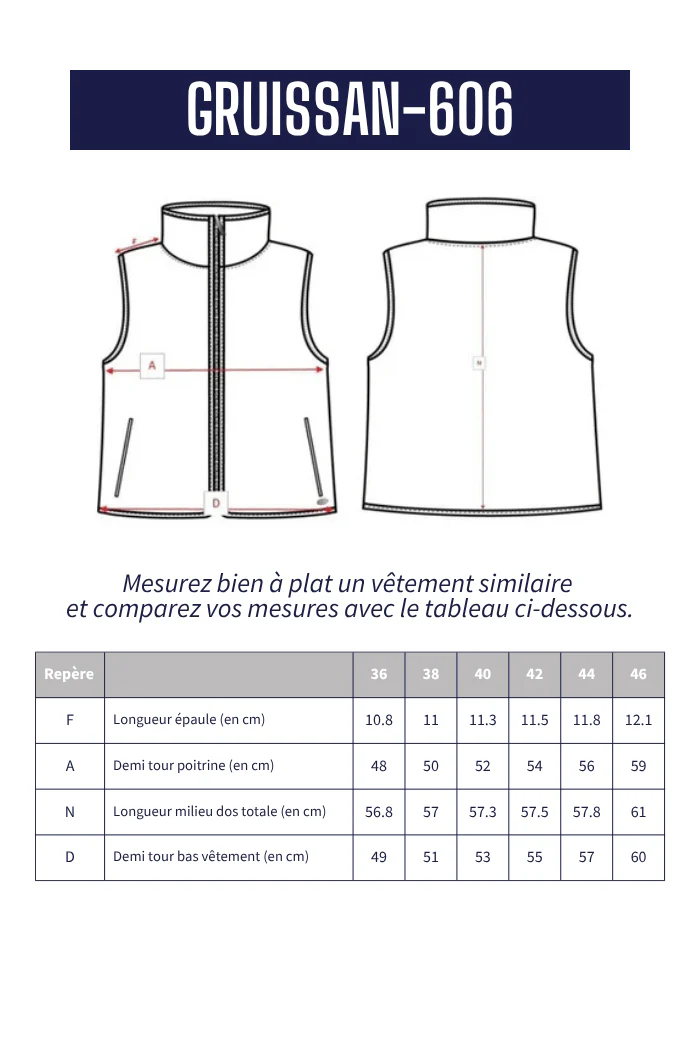 Gilet sans manches GRUISSAN - Image 4
