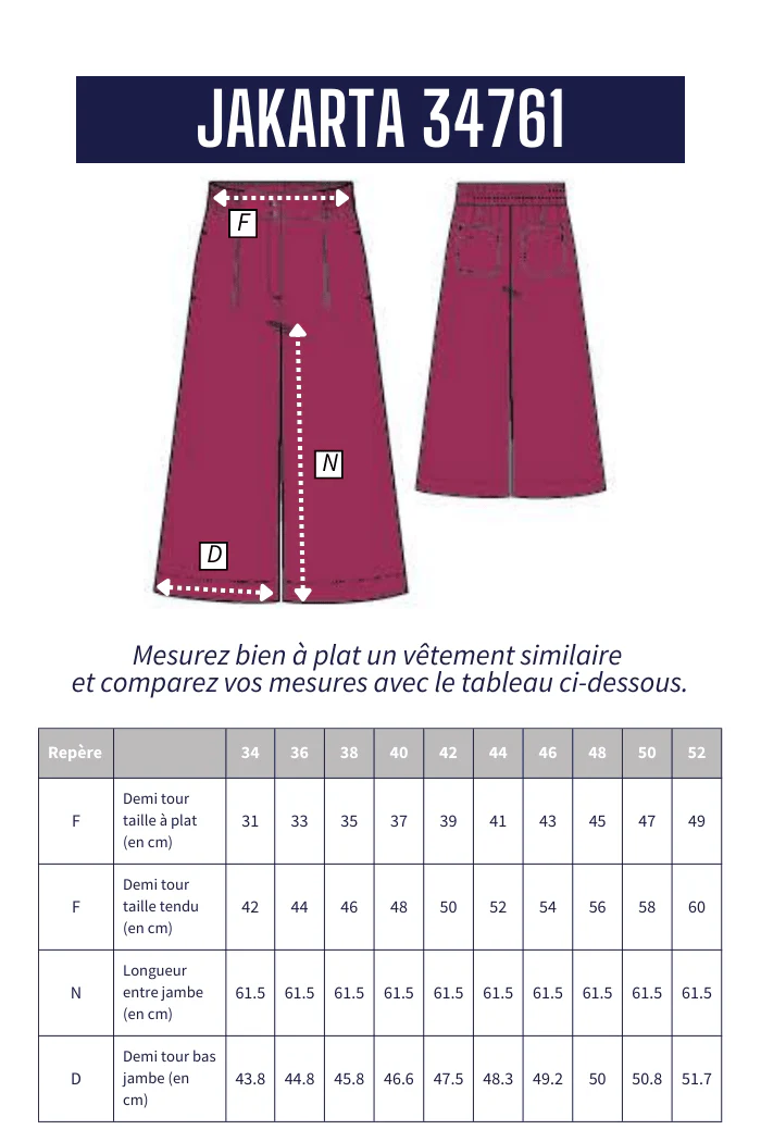 Jupe culotte en coton JAKARTA - Image 5