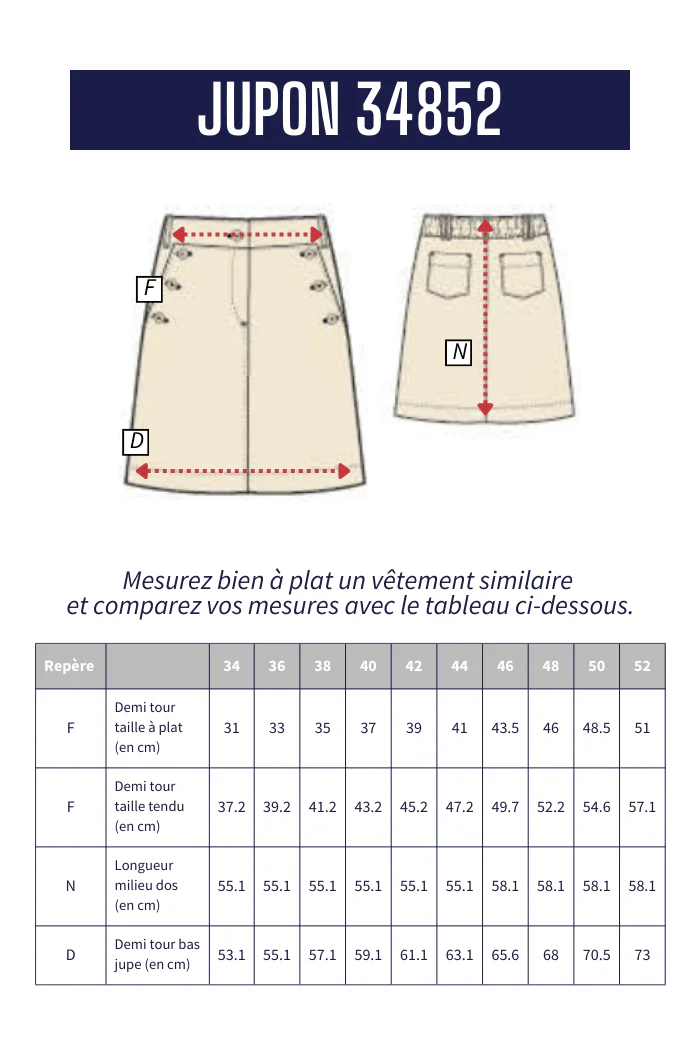 Jupe effet pont JUPON - Image 6