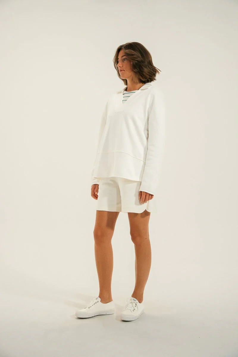 Sweat col vareuse MAIAO - Image 3