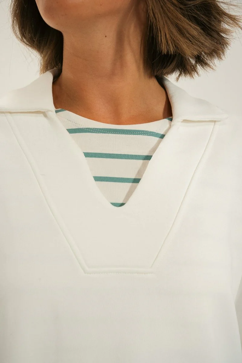 Sweat col vareuse MAIAO - Image 6