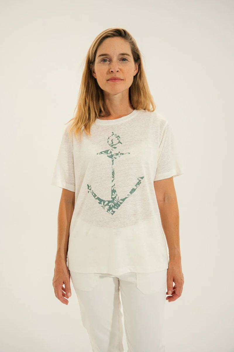 Tshirt sérigraphie ancre MALI