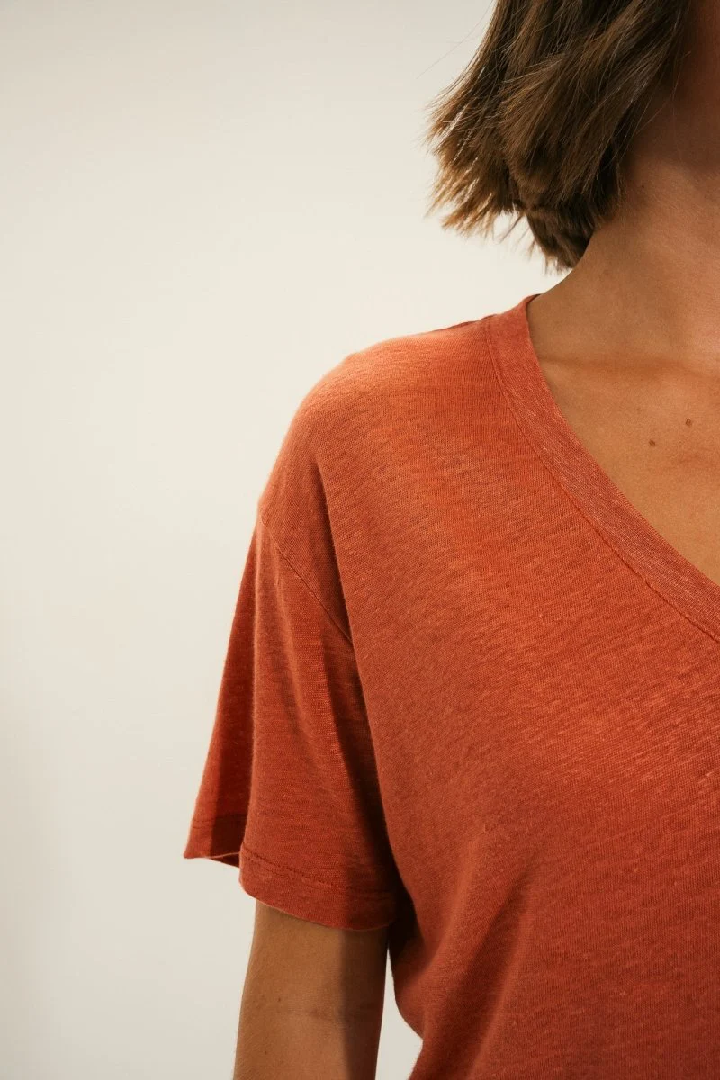 Tshirt encolure V MALTE - Image 5