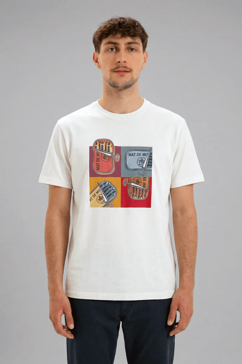 Tshirt imprimé Sardines MARINI