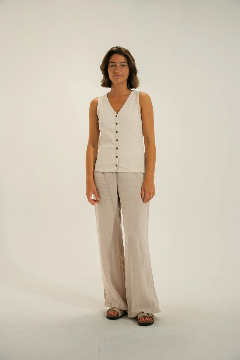 Débardeur boutonné MORA - Image 5
