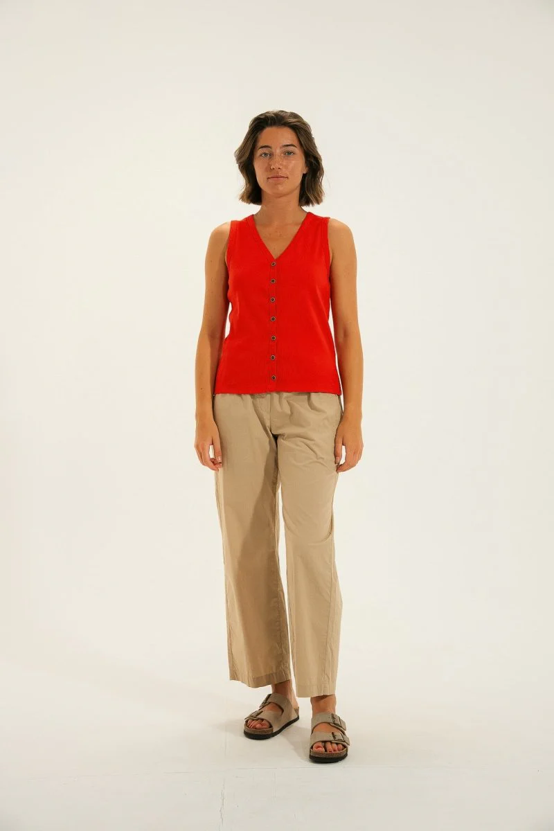 Débardeur boutonné MORA - Image 4
