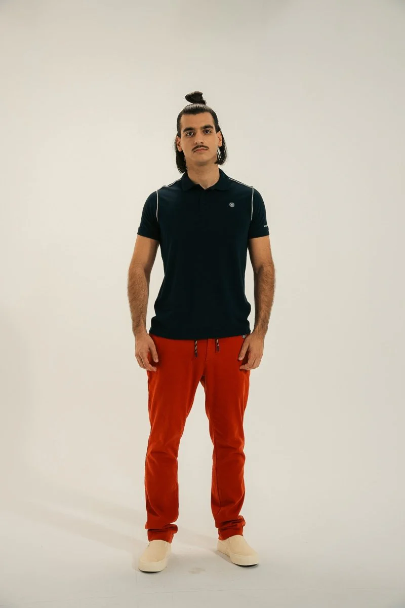Polo maille piquée broderie poitrine MORSE