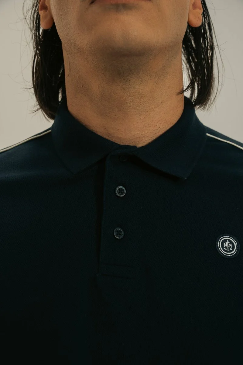 Polo maille piquée broderie poitrine MORSE - Image 4