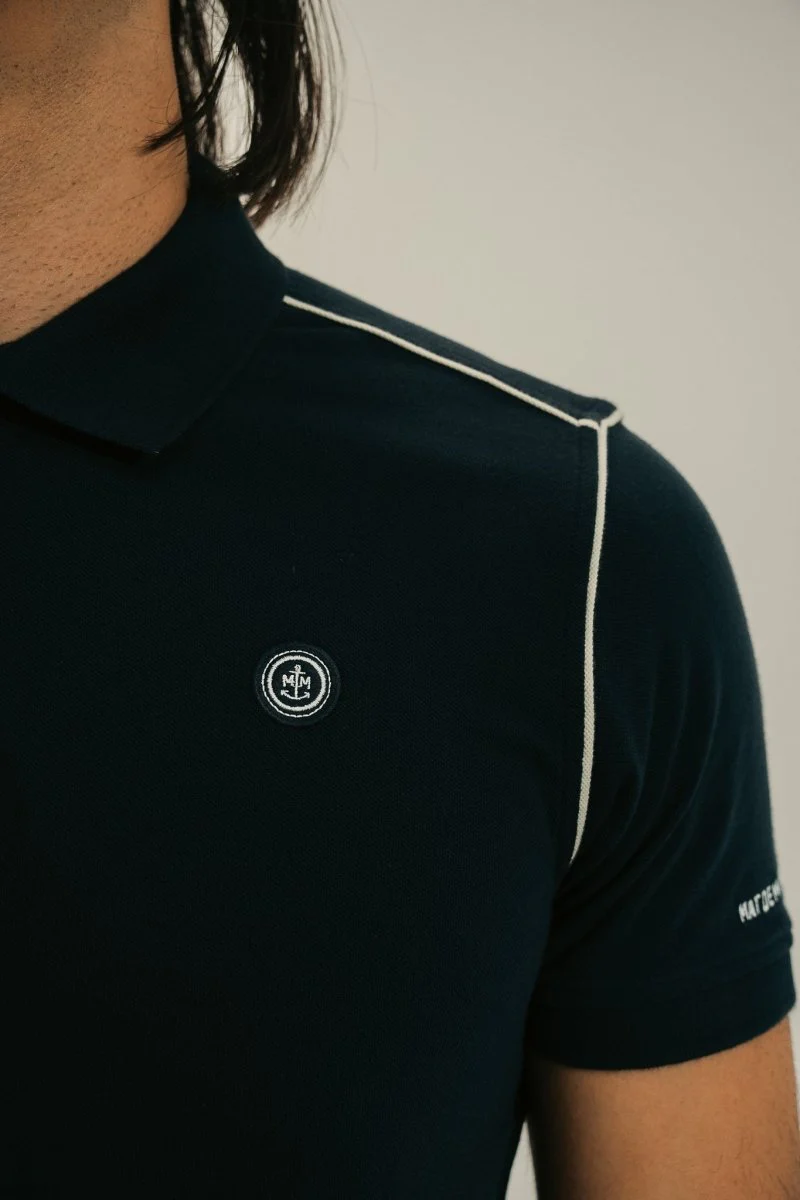 Polo maille piquée broderie poitrine MORSE - Image 5