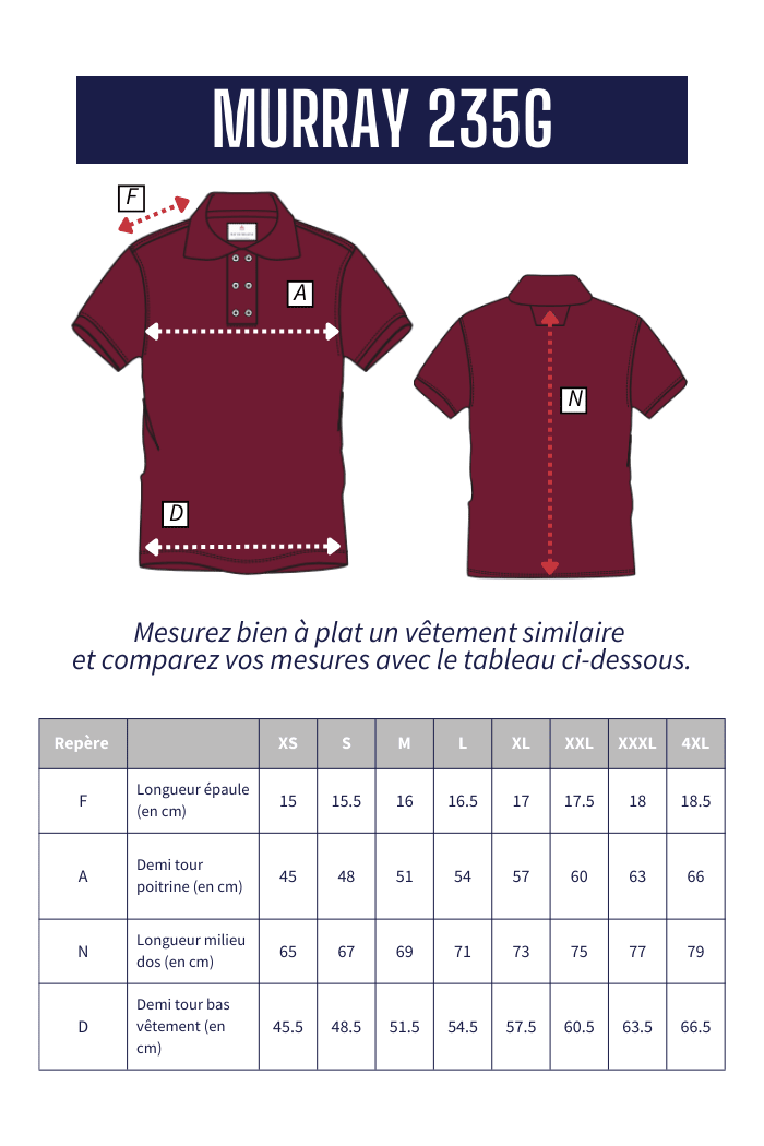 Polo maille piquée MURRAY - Image 7