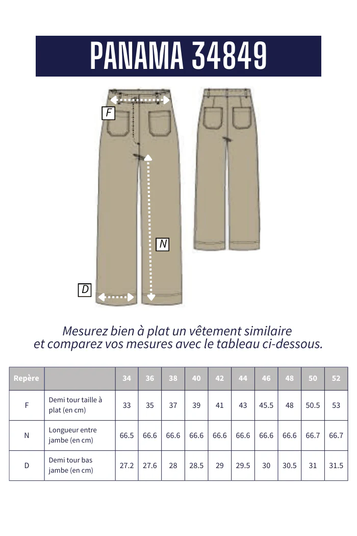 Pantalon droit en lyocell PANAMA - Image 7