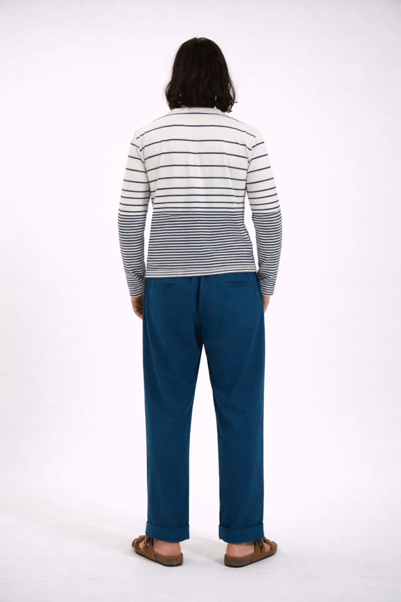 Pantalon ample à chevron PECTEN - Image 2