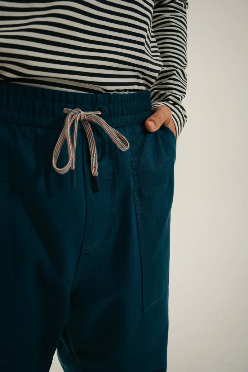 Pantalon ample à chevron PECTEN - Image 5