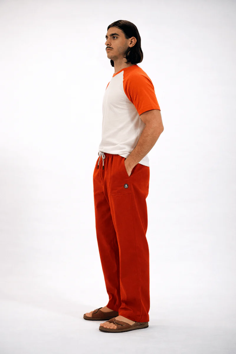 Pantalon ample à chevron PECTEN - Image 2