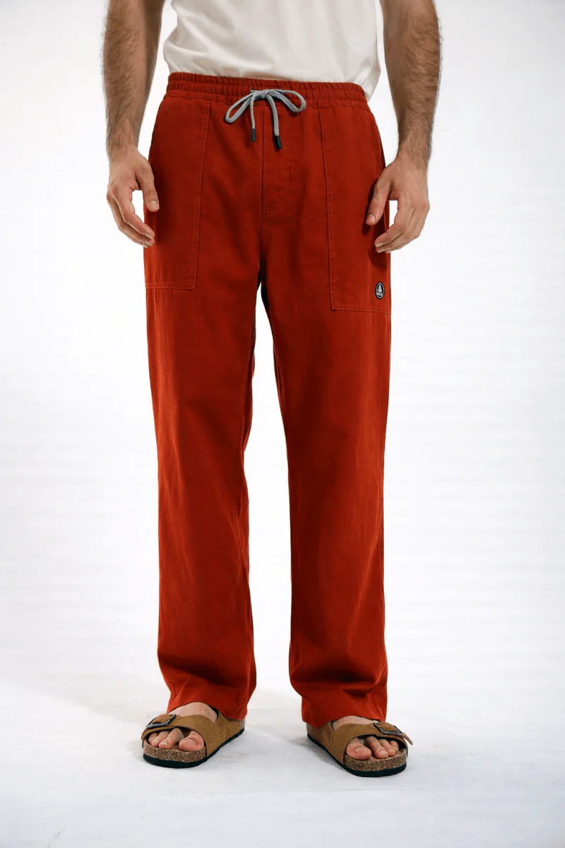 Pantalon ample à chevron PECTEN - Image 6