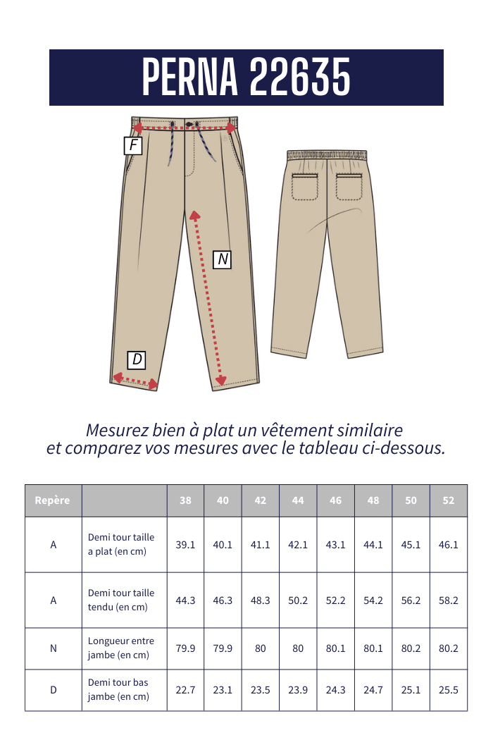 Pantalon en lin PERNA - Image 3