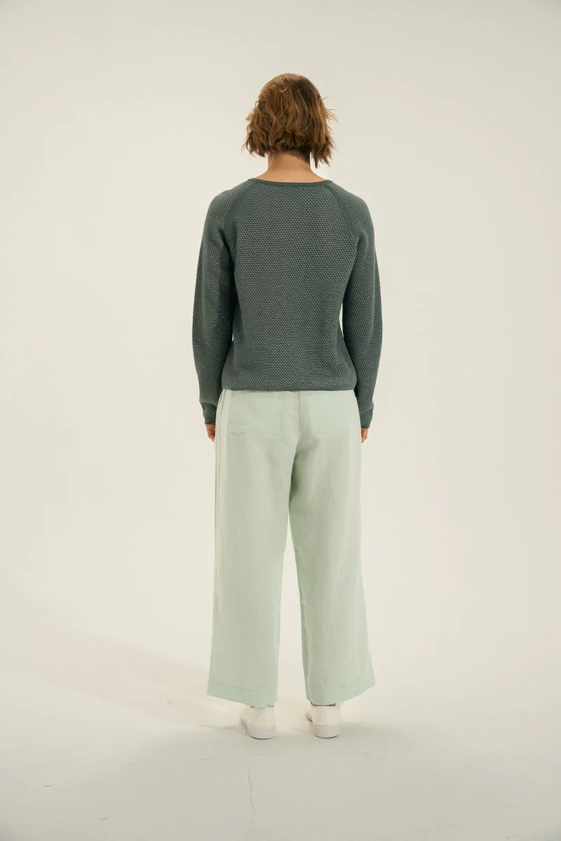 Pantalon large en lin PYLOS - Image 5