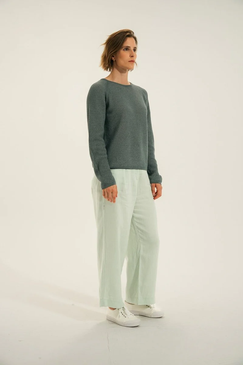 Pantalon large en lin PYLOS - Image 6