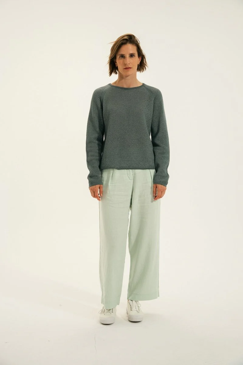 Pantalon large en lin PYLOS - Image 7
