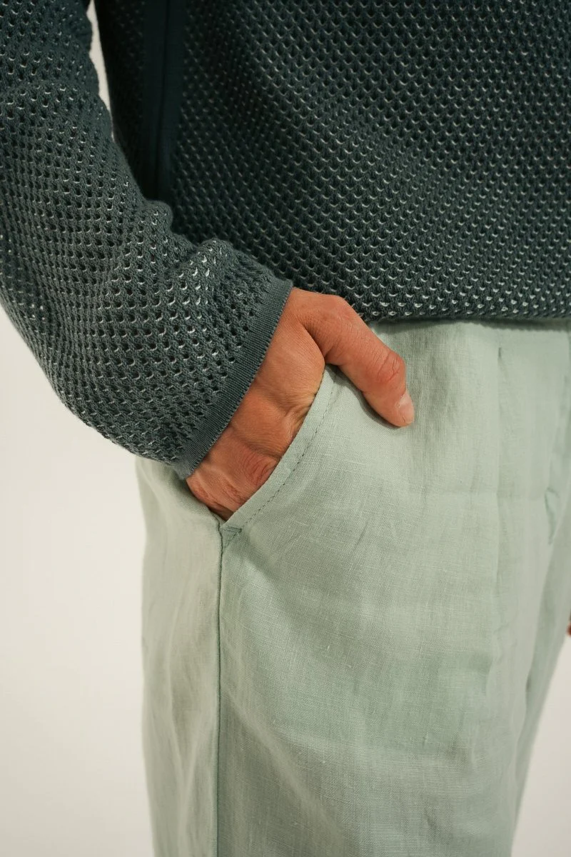 Pantalon large en lin PYLOS - Image 8