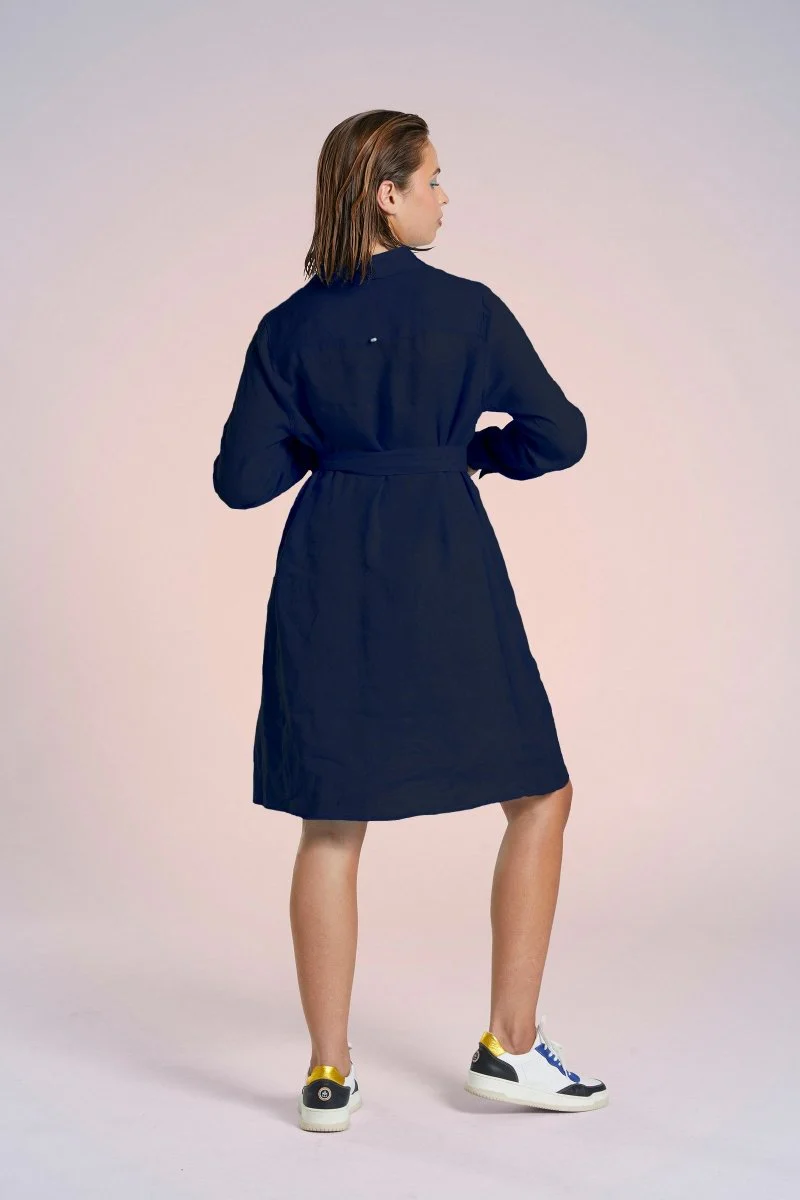 Robe chemisier en lin RECIF - Image 2