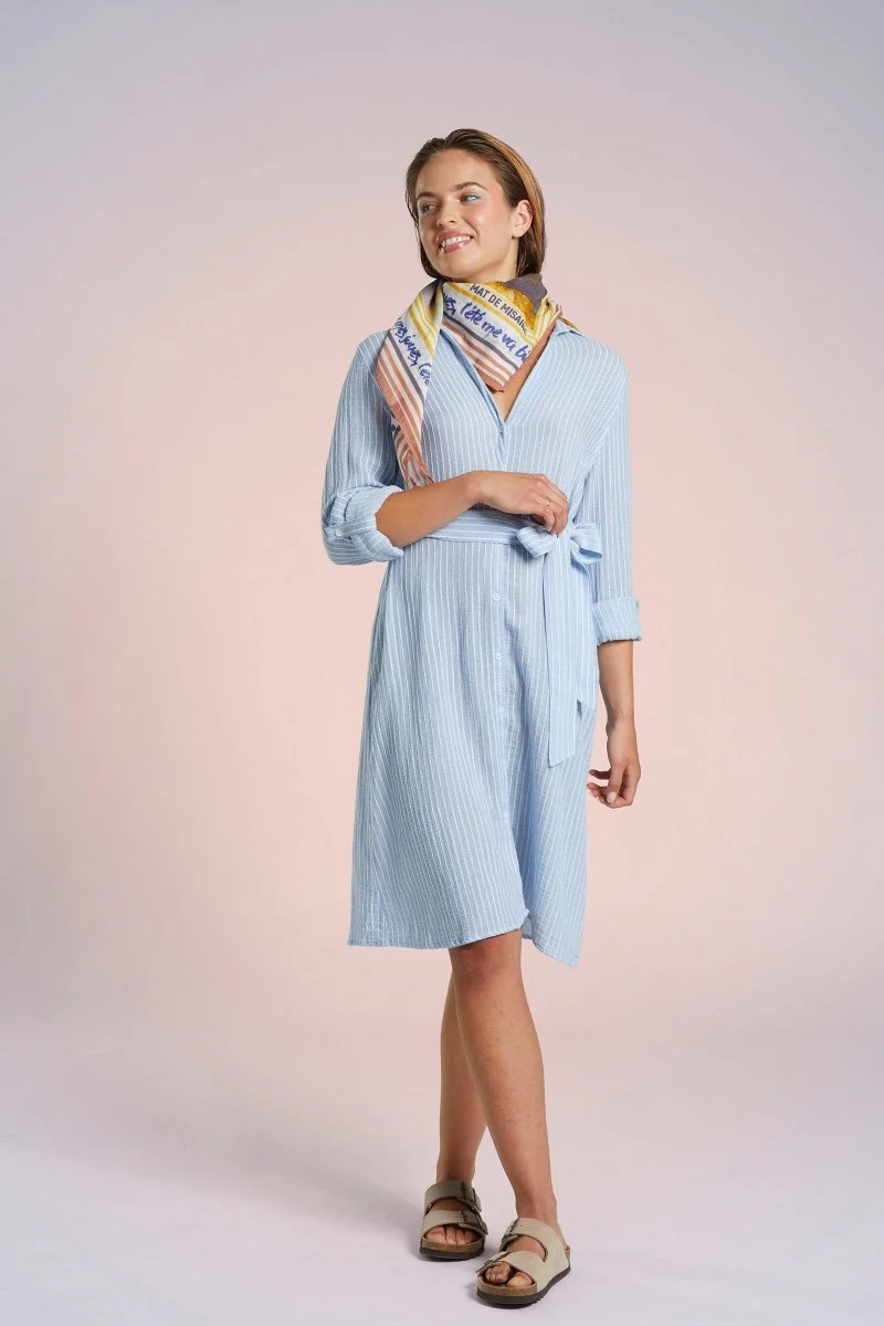 Robe chemisier rayée RECIF