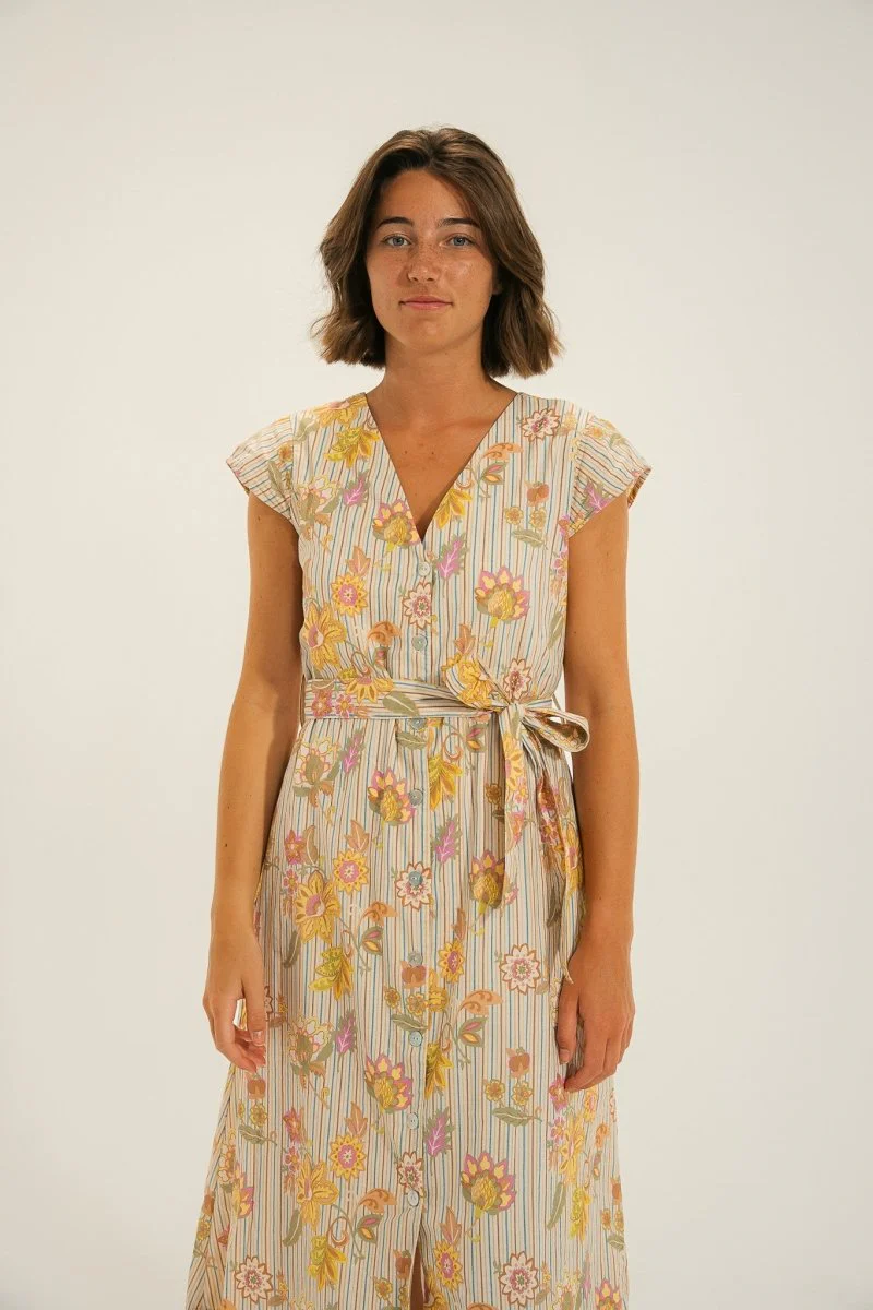 Robe longue imprimé REUNION - Image 4